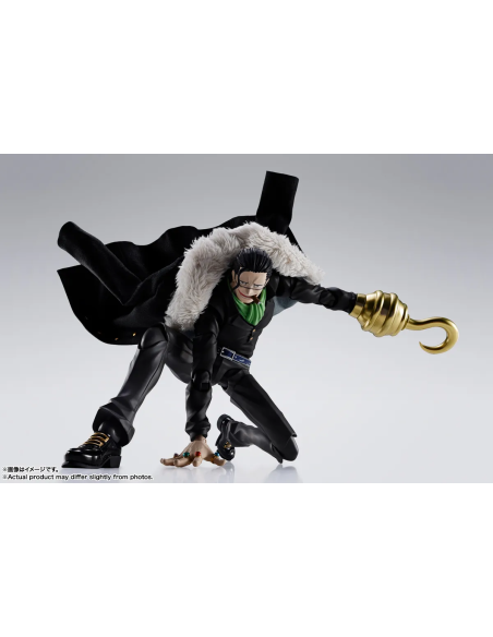 S.H.Figuarts Sir Crocodile Marineford One Piece – Le tre espressioni facciali intercambiabili incluse nella confezione