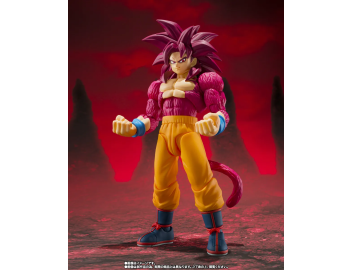 Son Goku Super Sayan 4 Daima S.H.Figuarts: scultura inedita alta circa 14,5 cm con dettagli curatissimi