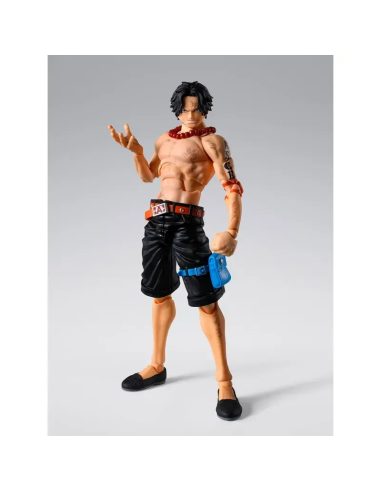 Portgas D. Ace Marineford S.H.Figuarts firmato Bandai Spirits Tamashii Nations