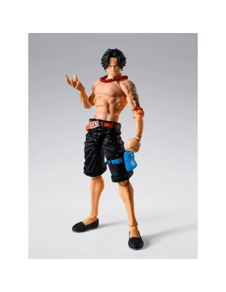 Portgas D. Ace Marineford S.H.Figuarts firmato Bandai Spirits Tamashii Nations