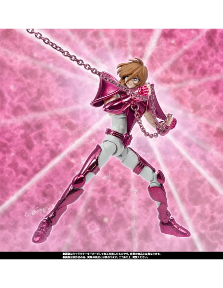 Direttamente da Saint Seiya, l'action figure di Andromeda Shun con armatura Final Bronze.