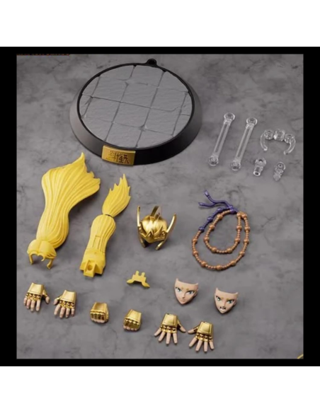 Colleziona Aries Mu Blokees, un elemento essenziale per ogni collezione dedicata a Saint Seiya.
