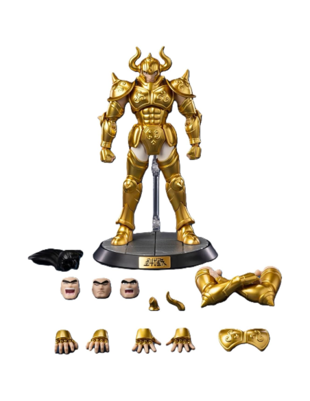Aggiungi Taurus Aldebaran alla tua collezione Saint Seiya, figura in PVC da 12 cm.
