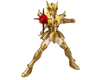 Scorpio Milo Blokees: un'aggiunta essenziale per la tua collezione di Saint Seiya. Dettagli curati in PVC.