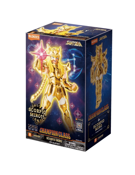 Dai vita a epiche battaglie con l'action figure di Scorpio Milo, un pezzo da collezione Saint Seiya.