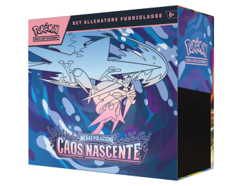 Il Set Allenatore Fuoriclasse Caos Nascente del GCC Pokémon per arricchire la tua collezione.