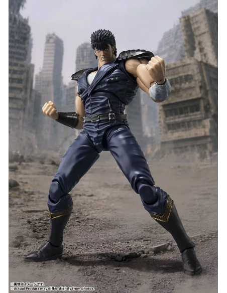 Bring home the legendary Kenshiro from Fist Of The North Star as a premium S.H.Figuarts, standing 16.5 cm tall.