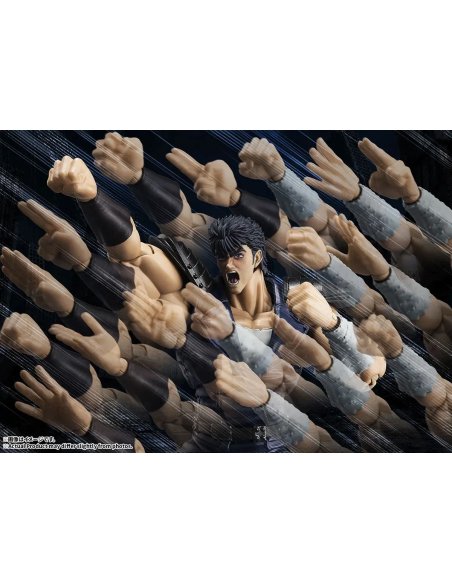 A must-have for fans, this Kenshiro S.H.Figuarts captures the essence of Fist Of The North Star.