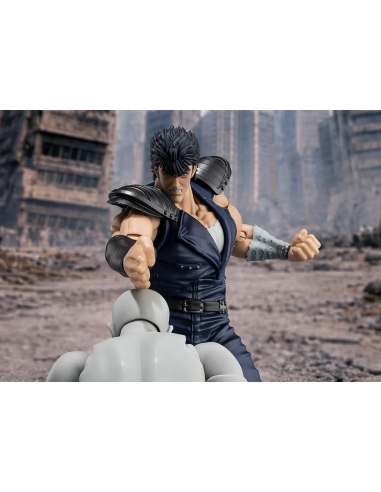 Add the formidable Kenshiro from Fist Of The North Star to your collection with this exceptional S.H.Figuarts.