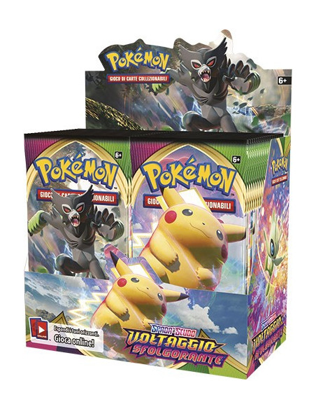 Pokemon Sword & Shield Vivid Voltage Booster Box (36) Italian