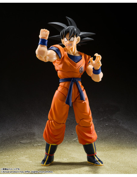 Bandai brings Son Goku & Son Gohan Kid Kintoun to life with this exceptional Dragon Ball Z S.H.Figuarts figure.