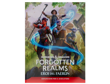 Expand your Dungeons & Dragons adventures with this Italian edition of Forgotten Realms Heroes In Faerun.