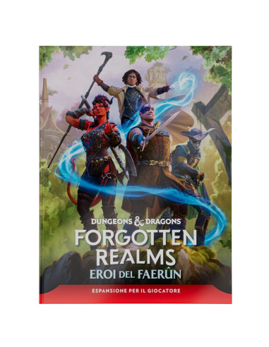 Expand your Dungeons & Dragons adventures with this Italian edition of Forgotten Realms Heroes In Faerun.