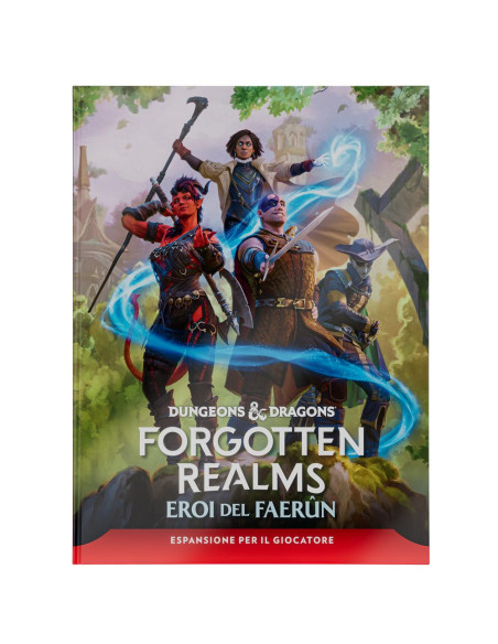 Immergiti nelle avventure: Dungeons & Dragons Forgotten Eroi del Faerun, edizione italiana.