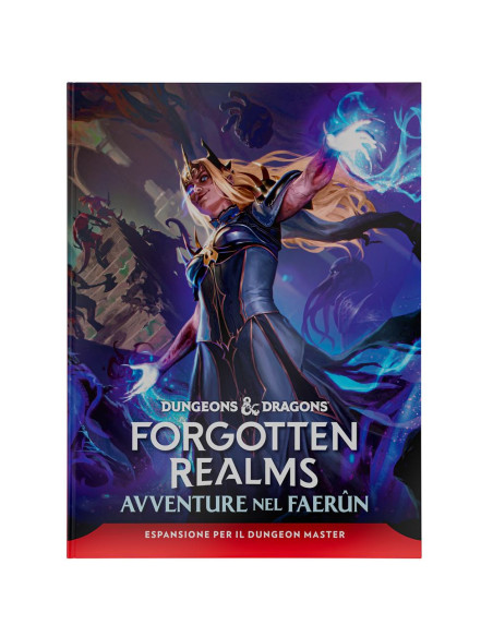 Immerse yourself in the Dungeons & Dragons Forgotten Realms with this Italian edition, perfect for new adventures.