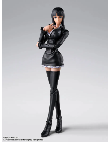 Capture the iconic Nico Robin from One Piece in her Enies Lobby S.H.Figuarts form. Made from durable PVC.