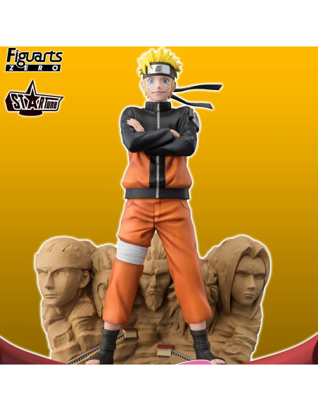 Naruto Uzumaki in una posa dinamica, fedele al suo spirito indomito. Un pezzo da collezione irrinunciabile.
