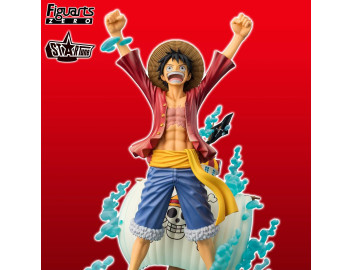 Monkey D. Luffy pronto a salpare, un pezzo imperdibile per gli appassionati di One Piece.