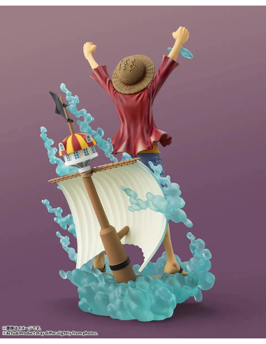 Un'aggiunta dinamica alla tua collezione One Piece: Monkey D. Luffy Figuarts Zero.