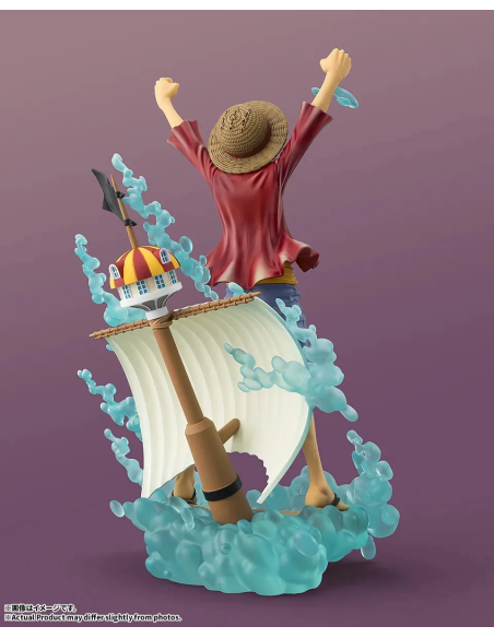 Un'aggiunta dinamica alla tua collezione One Piece: Monkey D. Luffy Figuarts Zero.