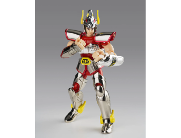 Pegasus Seiya con la sua Armatura di Bronzo, una figura emblematica per ogni collezione di Saint Seiya.