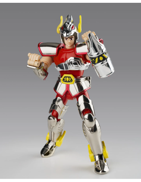 La prima Armatura di Bronzo di Pegasus Seiya, un pezzo da collezione irrinunciabile per gli appassionati.