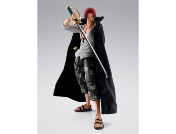 Shanks di One Piece, versione Marineford, in posa dinamica. Un'aggiunta impeccabile per ogni collezione. 2