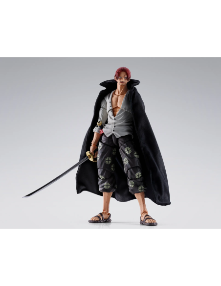 Questa figura SH Figuarts di Shanks One Piece è un omaggio perfetto alla Guerra di Marineford.