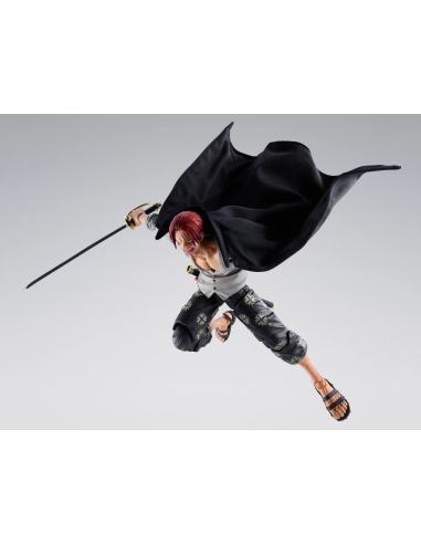 Shanks, uno dei personaggi più amati di One Piece, immortalato in questa splendida figura in PVC.