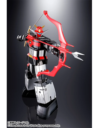 Un'icona dei robot giganti, God Sigma Soul of Chogokin, perfetto per arricchire la tua collezione.