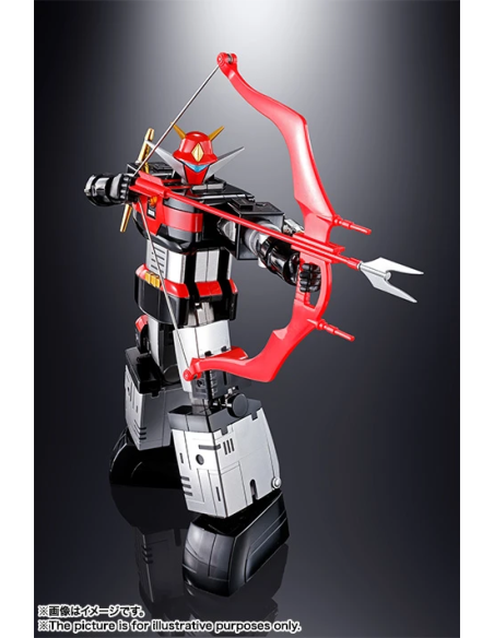 Un'icona dei robot giganti, God Sigma Soul of Chogokin, perfetto per arricchire la tua collezione.