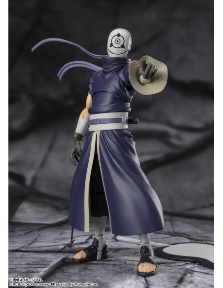 Una S.H.Figuarts dedicata a Obito Uchiha di Naruto, realizzata con cura in PVC.