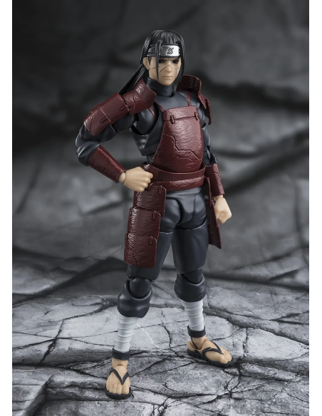 Scopri la maestria di Hashirama Senju in questa S.H.Figuarts di Naruto, alta 16,5 cm.
