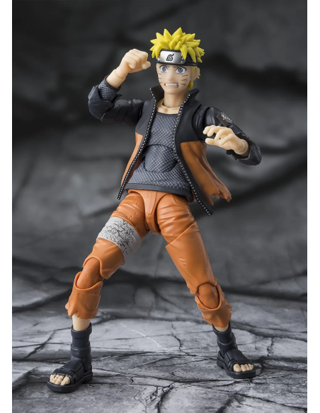 La figura di Hashirama Senju Reanimation S.H.Figuarts, realizzata in PVC di alta qualità.