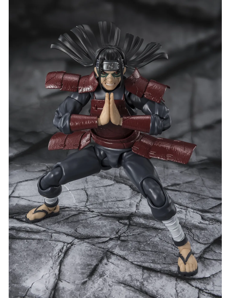 Una S.H.Figuarts di Hashirama Senju da 16,5 cm, perfetta per ogni appassionato di Naruto.
