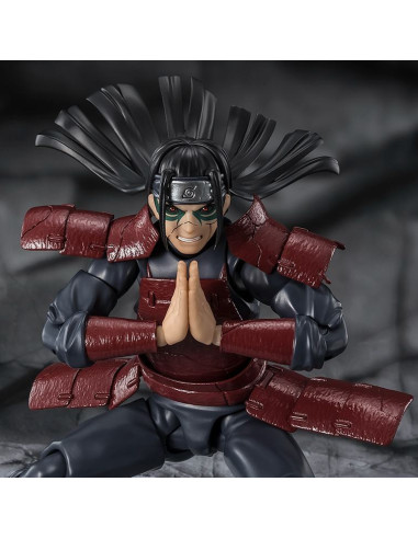 L'action figure di Hashirama Senju Reanimation S.H.Figuarts, curata in ogni minimo dettaglio.