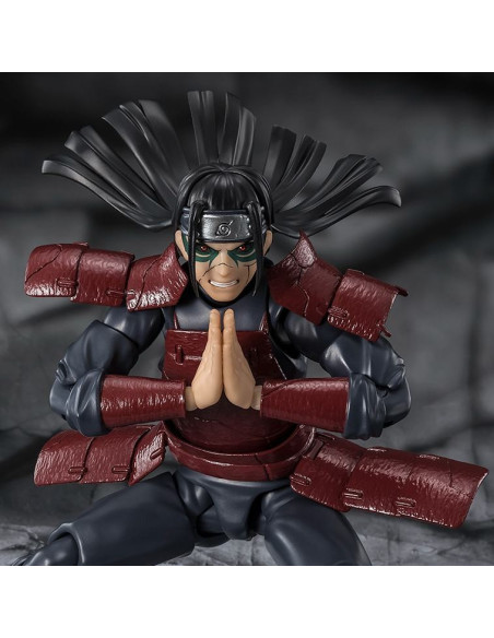 L'action figure di Hashirama Senju Reanimation S.H.Figuarts, curata in ogni minimo dettaglio.