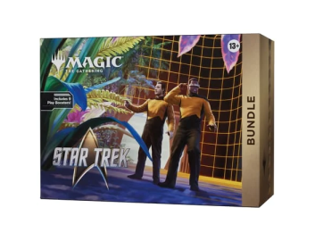 Expand your collection with the Magic The Gathering Star Trek Bundle, featuring exclusive content in English.