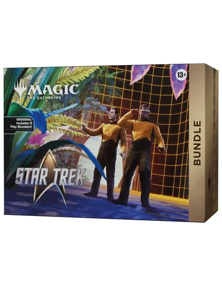 Expand your collection with the Magic The Gathering Star Trek Bundle, featuring exclusive content in English.