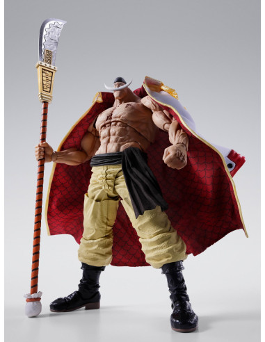 Edward Newgate di One Piece, il leggendario Barbabianca, in una figura ricca di dettagli.