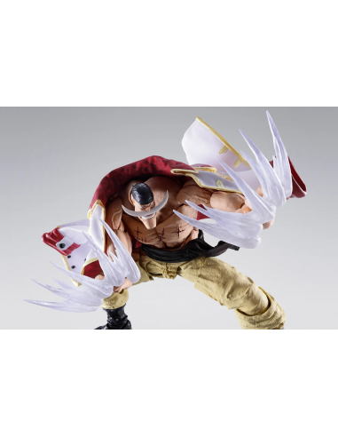 Dettagli curati per questa S.H.Figuarts di Edward Newgate, direttamente dalla Guerra di Marineford.