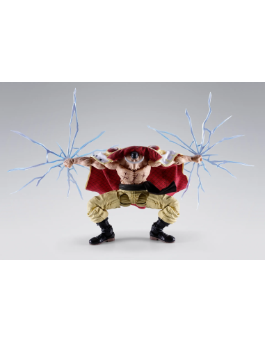La potenza di Barbabianca di One Piece catturata in questa figura completamente snodabile.