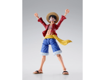 Monkey D.Luffy in versione Two Years Later, fedele ai dettagli della serie One Piece. Realizzato in PVC.