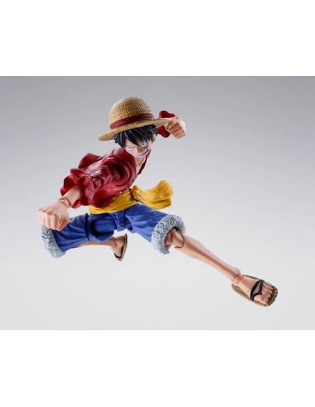 Dettagli curati per Monkey D.Luffy Two Years Later, un pezzo da collezione per gli appassionati di One Piece.