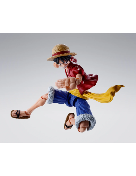 La figura di Monkey D.Luffy Two Years Later, alta 14,5 cm, arricchisce ogni collezione One Piece.
