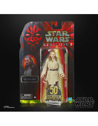 Star Wars Episode I Black Series Lucasfilm 50th Anniversary Action Figure 2021 Qui-Gon Jinn 15 cm