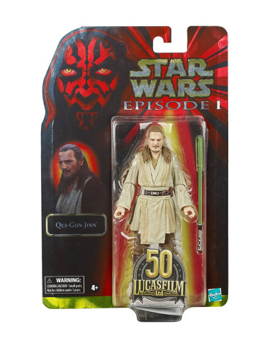 Star Wars Episode I Black Series Lucasfilm 50th Anniversary Action Figure 2021 Qui-Gon Jinn 15 cm