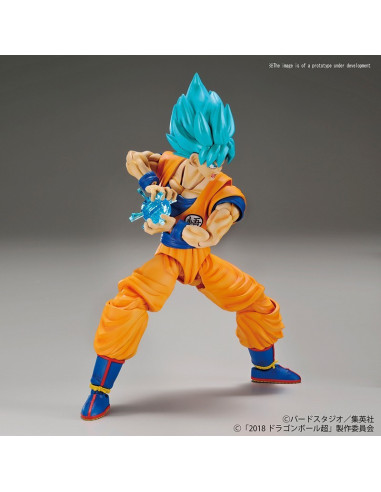 FIGURE RISE SON GOKU SS GOD SPECIAL COL MODEL KIT