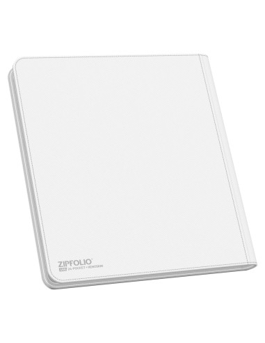 Ultimate Guard Zipfolio 480 - 24-Pocket XenoSkin (Quadrow) - White