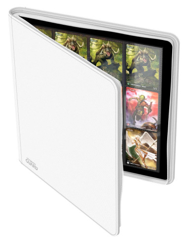Ultimate Guard Zipfolio 480 - 24-Pocket XenoSkin (Quadrow) - White